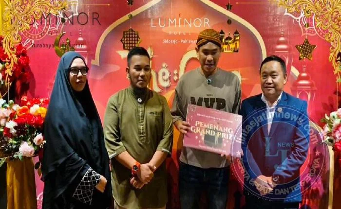 Rezeki Tak Kemana: Tamu Luminor Hotel Sidoarjo Raih Undian Umroh Gratis